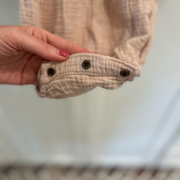 na pa ani 3-6 month baby girl romper! Beautiful! Organic! - Picture 3 of 6